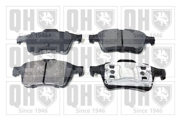 23482 QUINTON HAZELL excl. wear warning contact, with bracket Height: 48mm, Width: 123mm, Thickness: 17mm Brake pads BP1322 buy