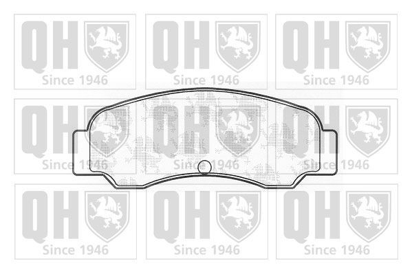 20864 QUINTON HAZELL excl. wear warning contact Height: 37mm, Width: 99mm, Thickness: 15mm Brake pads BP514 buy