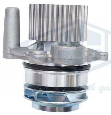 Coolant pump GEBA Number of Teeth: 19, with gaskets/seals, Mechanical, Sheet Steel - 10565