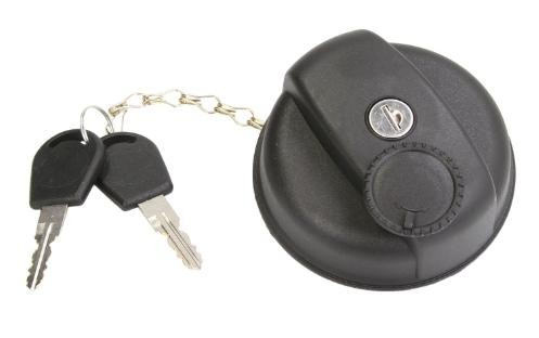 Fuel tank and fuel tank cap LEMA 103 mm, with key, black, with breather valve - 10742.T