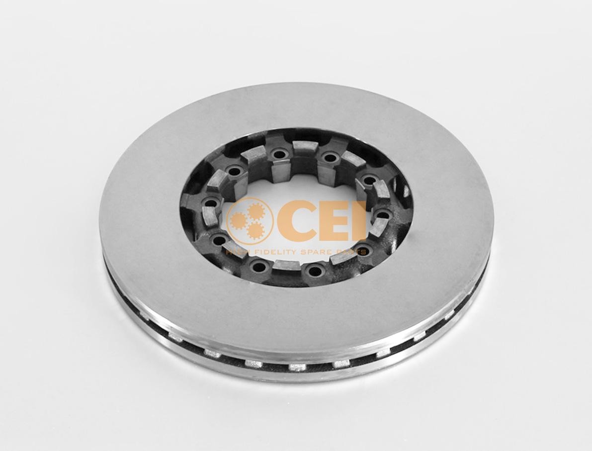 CEI 430x45mm, 10x190 Ø: 430mm, Num. of holes: 10, Brake Disc Thickness: 45mm Brake rotor 215.130 buy