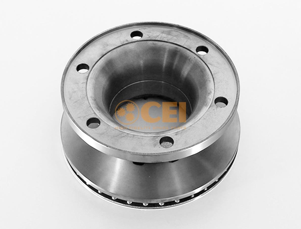 CEI 215.039 Brake disc Front Axle, 322x30mm, 6x245, internally vented