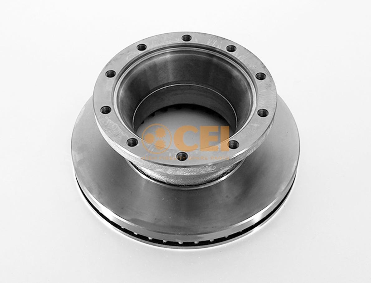 CEI Front Axle, 378x45mm, 10x250, internally vented Ø: 378mm, Num. of holes: 10, Brake Disc Thickness: 45mm Brake rotor 215.040 buy