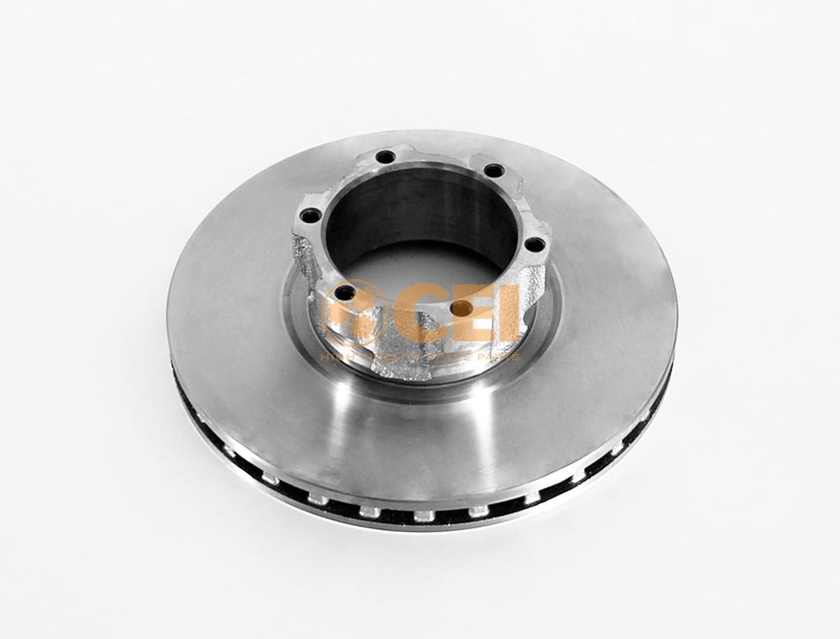 CEI Front Axle, 324x30mm, 6x140, internally vented Ø: 324mm, Num. of holes: 6, Brake Disc Thickness: 30mm Brake rotor 215.071 buy