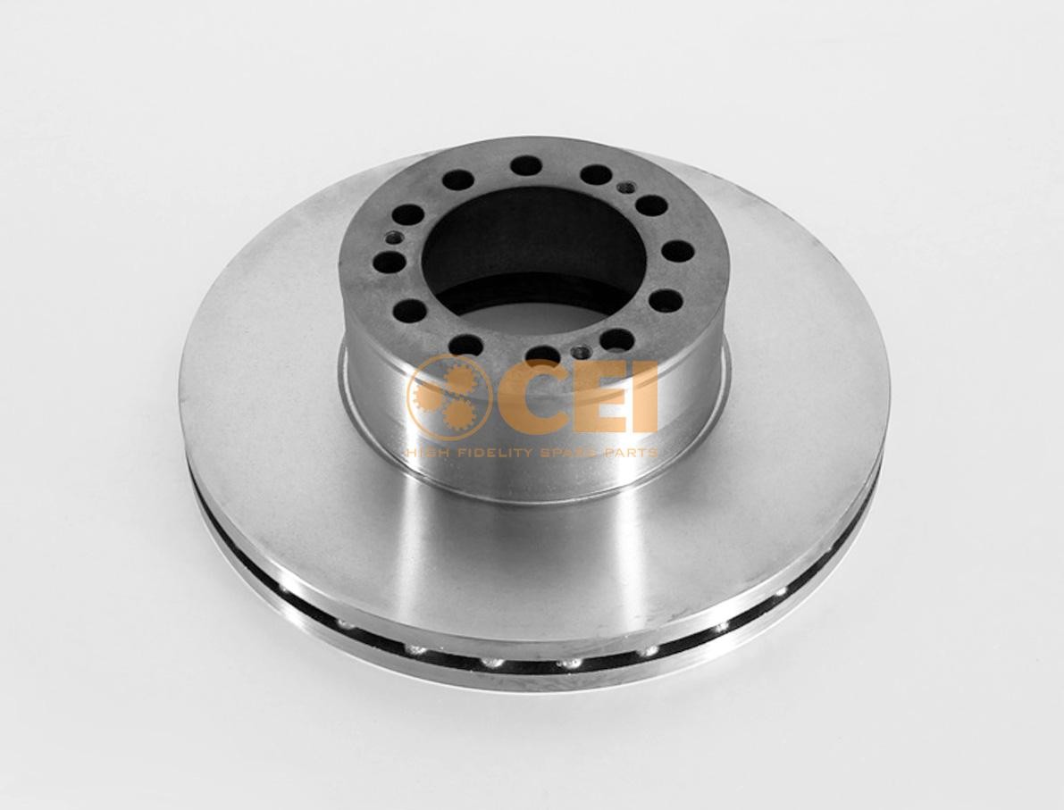 CEI Front Axle, 432x45mm, 12x168, internally vented Ø: 432mm, Num. of holes: 12, Brake Disc Thickness: 45mm Brake rotor 215.082 buy