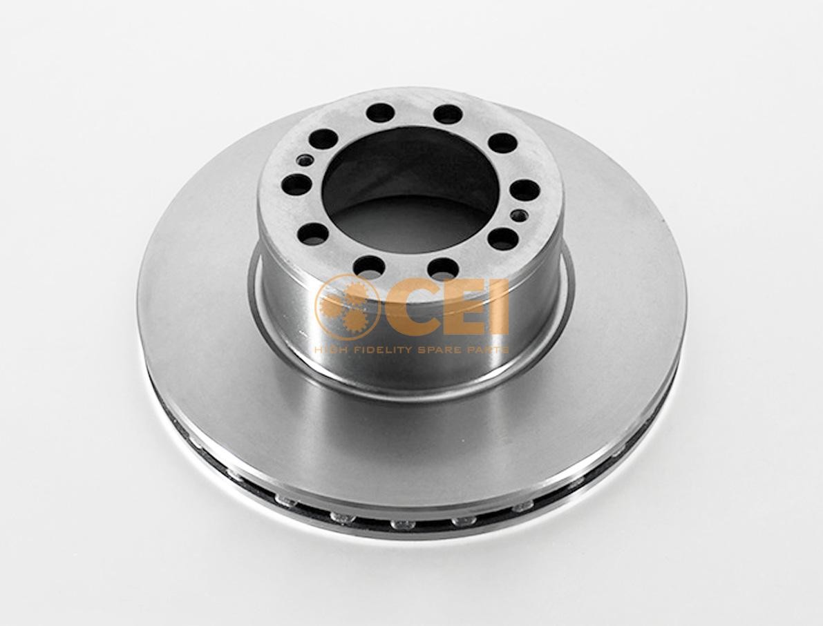 CEI Front Axle, 430x45mm, 10x168, internally vented Ø: 430mm, Num. of holes: 10, Brake Disc Thickness: 45mm Brake rotor 215.175 buy