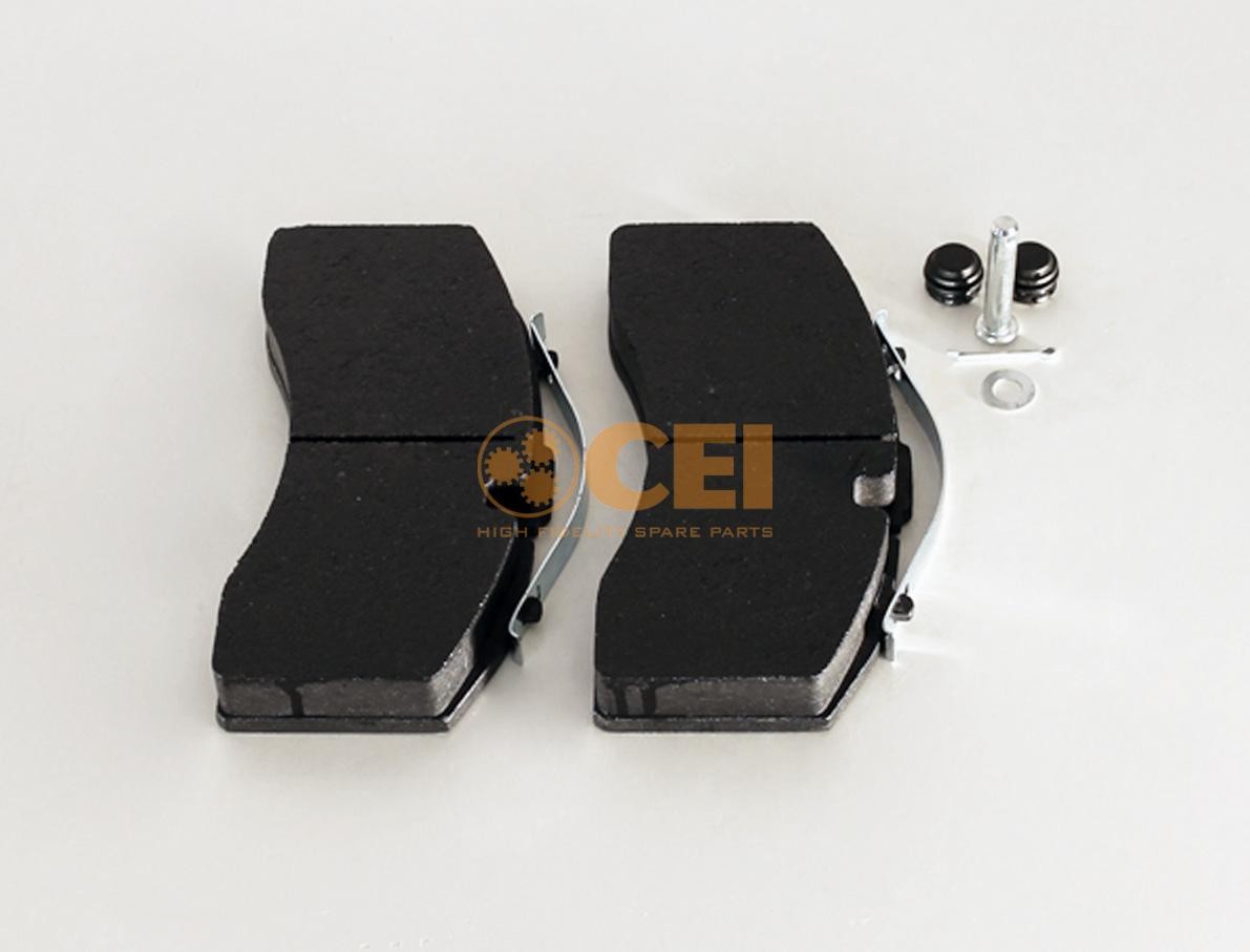 29171 CEI Rear Axle Height: 108mm, Width: 210mm, Thickness: 30mm Brake pads 584.008 buy
