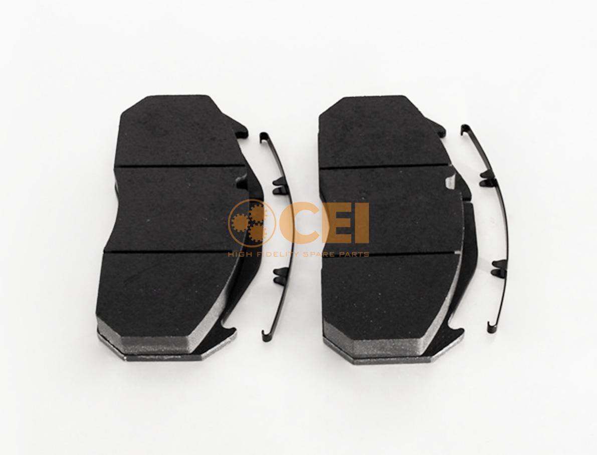 29030 CEI Front Axle Height: 118mm, Width: 250mm, Thickness: 28mm Brake pads 584.020 buy