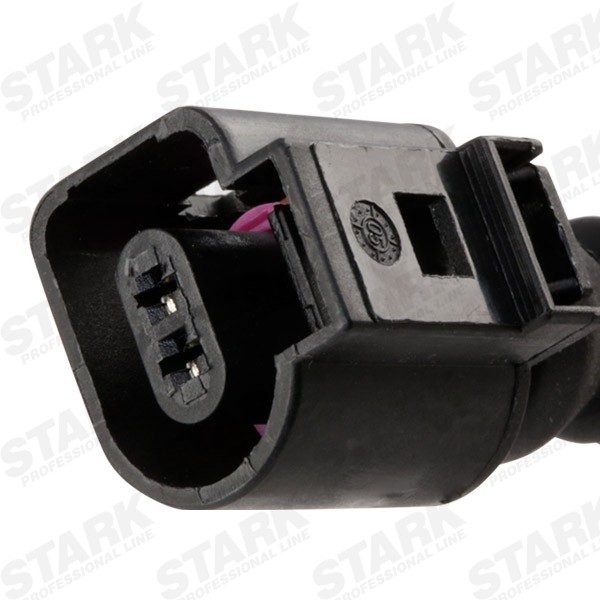 STARK SKWSS-0350773 ABS sensor Front axle both sides, Passive sensor, 4, 2-pin connector, 1680 Ohm, 985mm, prepared for wear indicator, 12V