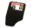 9901-2 Floor mats Textile, Front and Rear, Quantity: 4, Black from POLGUM at low prices - buy now!