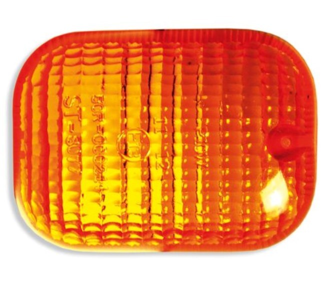 PEUGEOT SQUAB Lichtscheibe, Blinkleuchte beidseitig, vorne, hinten, orange VICMA 6858
