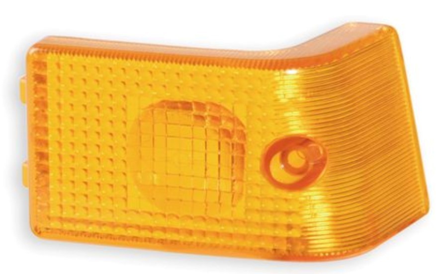 PEUGEOT RAPIDO Lichtscheibe, Blinkleuchte vorne links, hinten rechts, orange VICMA 7112