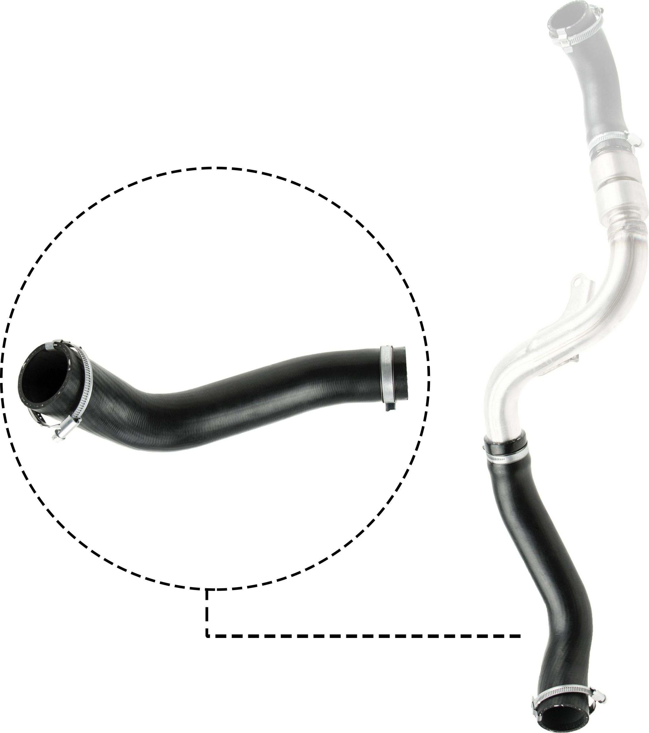 Great value for money - GATES Charger Intake Hose 09-0643