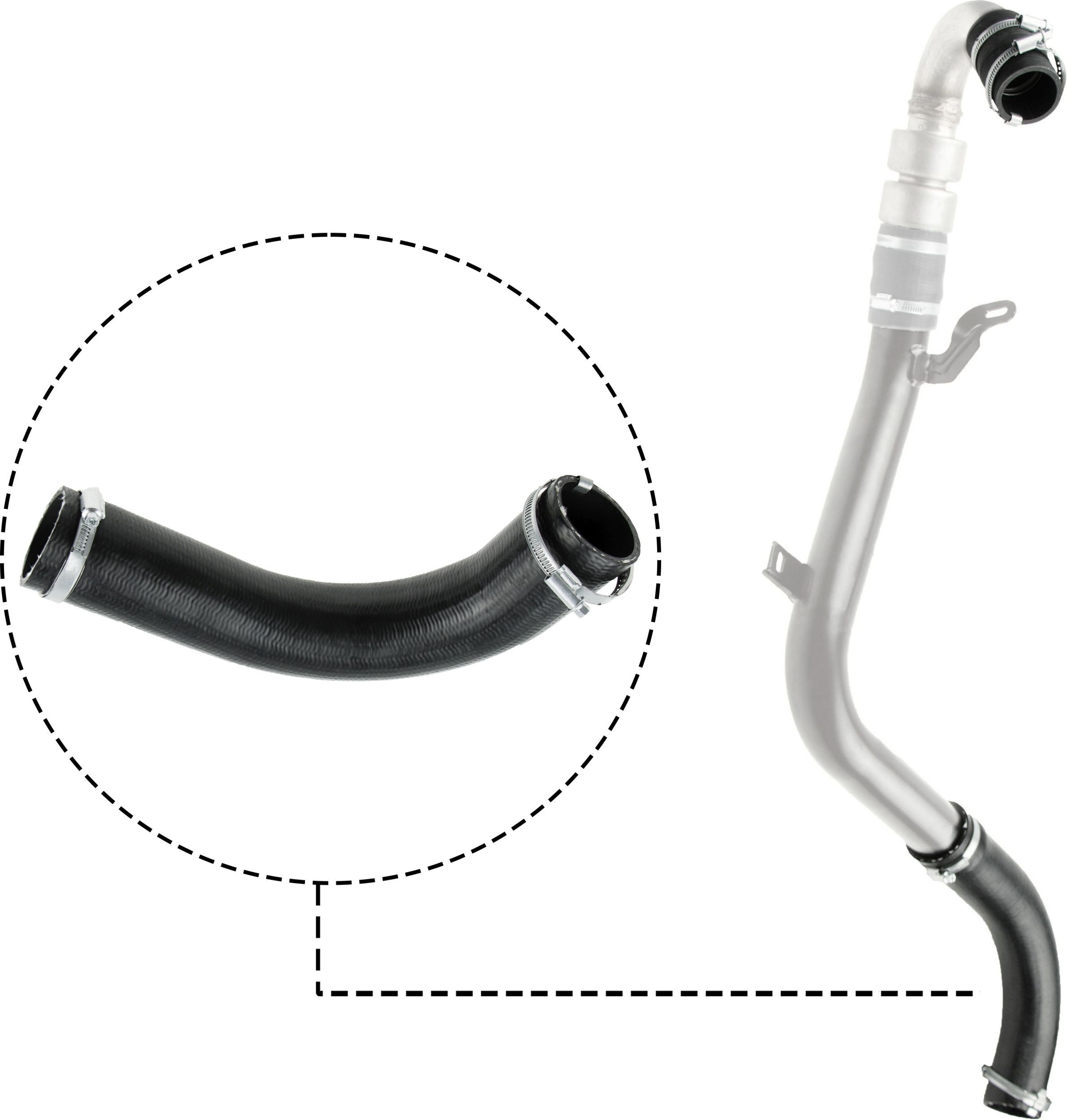 Great value for money - GATES Charger Intake Hose 09-0665