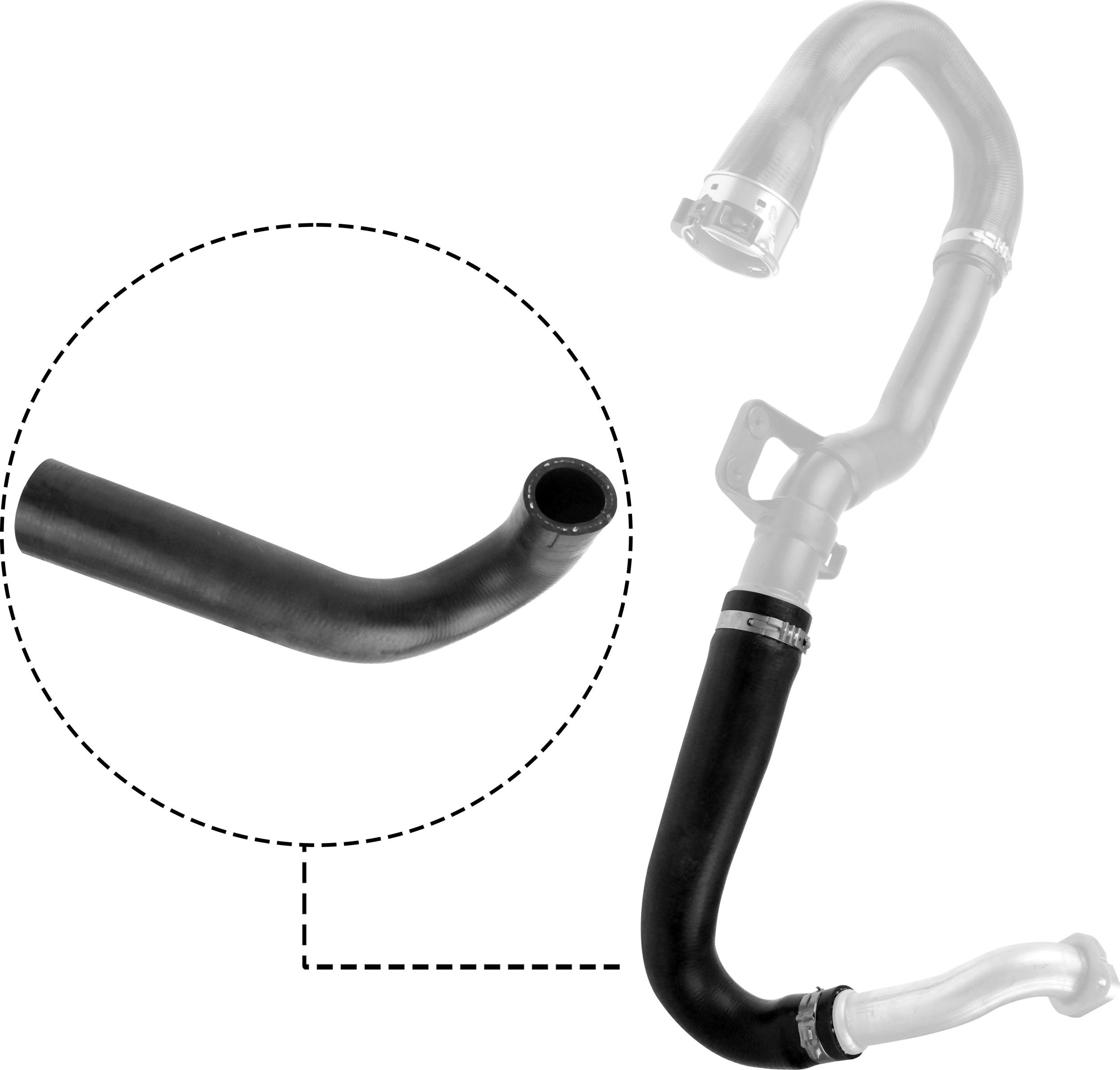 Great value for money - GATES Charger Intake Hose 09-0679