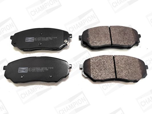 CHAMPION with acoustic wear warning Height 1: 58,8mm, Thickness: 17mm Brake pads 573782CH buy