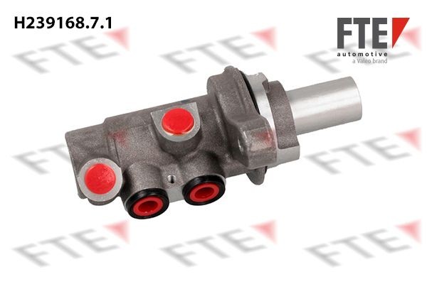 FTE Number of connectors: 2, Bore Ø: 9 mm, Piston Ø: 23,8 mm, Aluminium, M12x1 Master cylinder H239168.7.1 buy