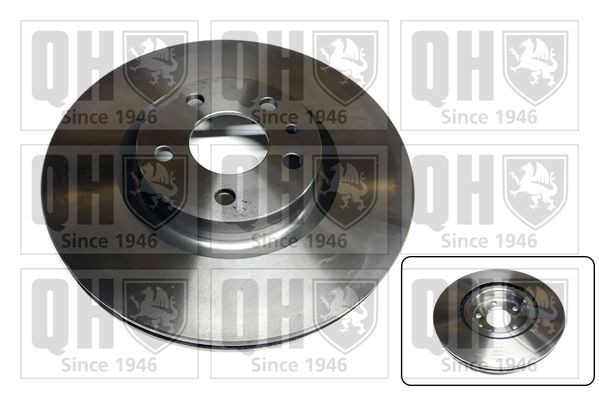 BDC6104 QUINTON HAZELL Brake rotors CHRYSLER 284x22mm, 5x98, Vented