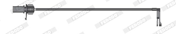 FERODO Length: 264mm Warning contact, brake pad wear FWI407 buy