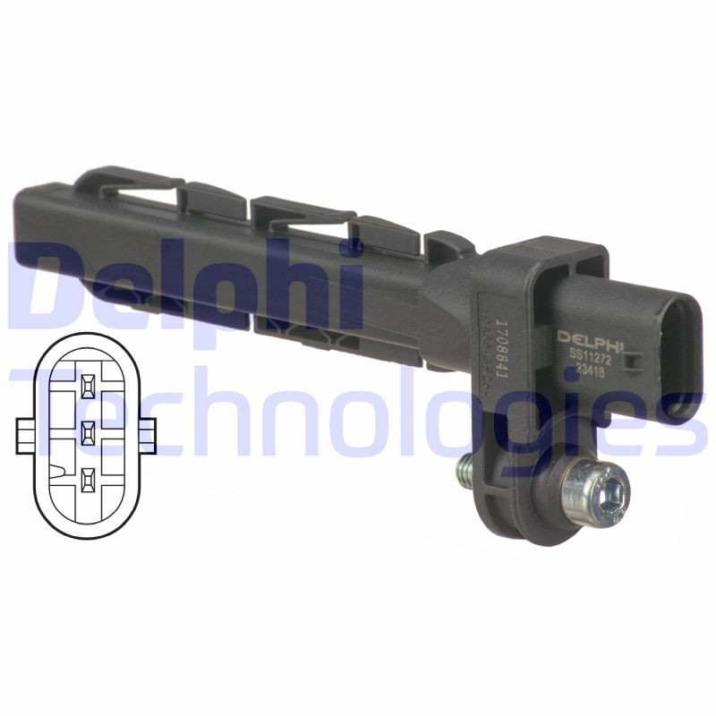 DELPHI SS11272 Crankshaft sensor 3-pin connector