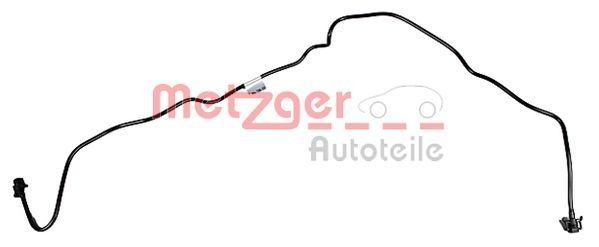 METZGER 2420504 Radiator hose FORD TRANSIT CONNECT 2008 in original quality