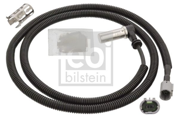 FEBI BILSTEIN Front Axle Left, Front Axle Right, with sleeve, with grease, 1800 Ohm, 1330mm Sensor, wheel speed 106406 buy