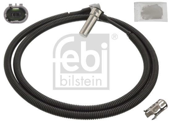 FEBI BILSTEIN Front Axle Left, Front Axle Right, with sleeve, with grease, 1185 Ohm, 1370mm Sensor, wheel speed 106478 buy