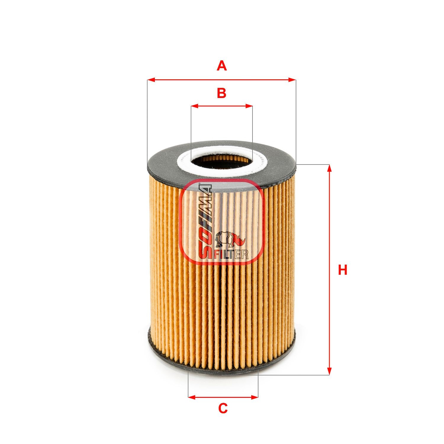 SOFIMA Filter Insert Inner Diameter 2: 35mm, Ø: 83mm, Height: 108mm Oil filters S 5210 PE buy