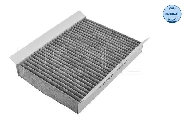 MEYLE 212 320 0017 Pollen filter Activated Carbon Filter, with Odour Absorbent Effect, Filter Insert, 221 mm x 157 mm x 30 mm