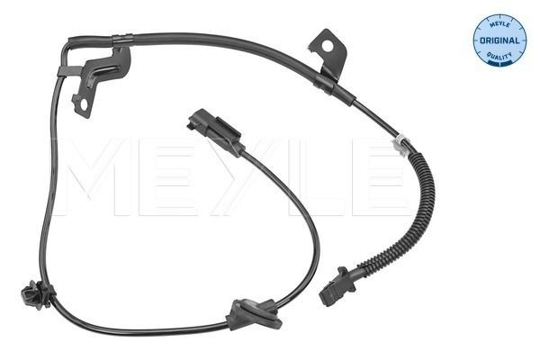 Anti lock brake sensor MEYLE Rear Axle Left, Active sensor, 2-pin connector, 847mm - 57-14 899 0004