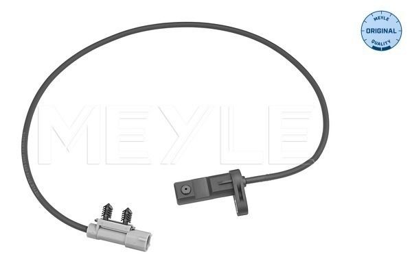 MEYLE 57-14 899 0007 ABS sensor Rear Axle, Rear Axle both sides, Active sensor, 2-pin connector, 595mm