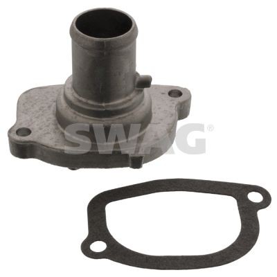 SWAG Opening Temperature: 87°C, with seal, with housing Thermostat, coolant 70 10 6035 buy