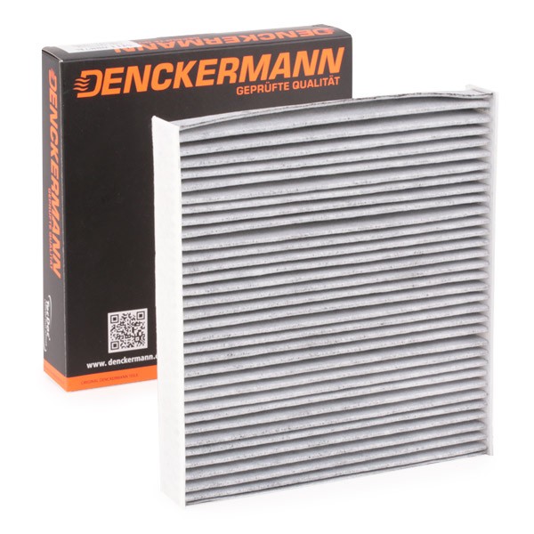 DENCKERMANN M110887K Pollen filter Activated Carbon Filter with polyphenol, with antibacterial action, with fungicidal effect, Particulate filter (PM 2.5), 216 mm x 200 mm x 35 mm