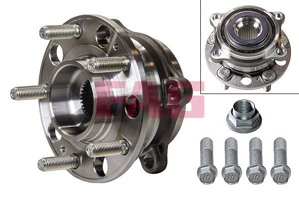 Hyundai GALLOPER Wheel bearings 14366291 FAG 713 6269 10 online buy