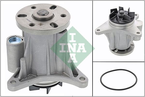 INA 538 0816 10 Water pump for v-ribbed belt use