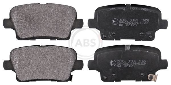 Great value for money - A.B.S. Brake pad set 35206