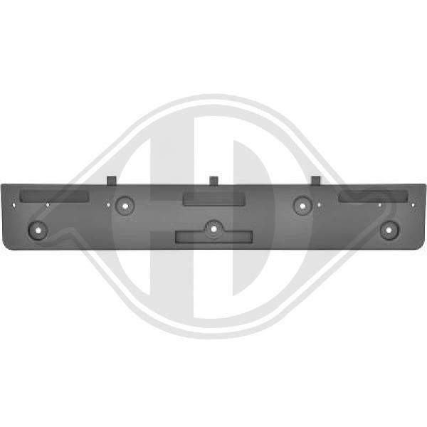 Great value for money - DIEDERICHS Number plate holder 1244054