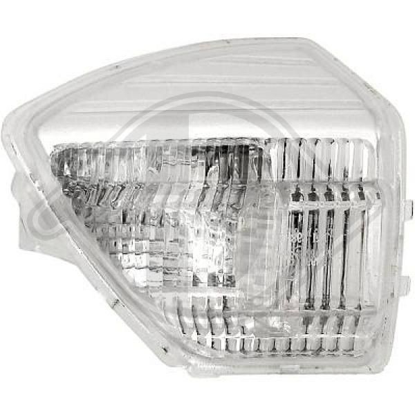 DIEDERICHS 1467027 Side indicator Crystal clear, Left Exterior Mirror
