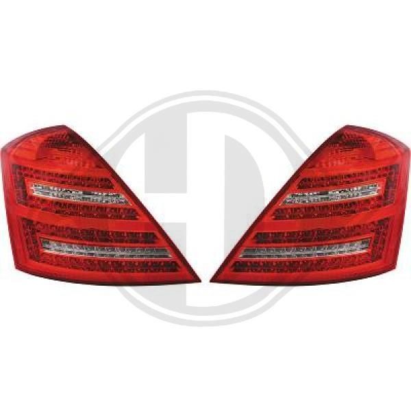 DIEDERICHS Tail light left and right W221 new 1647895
