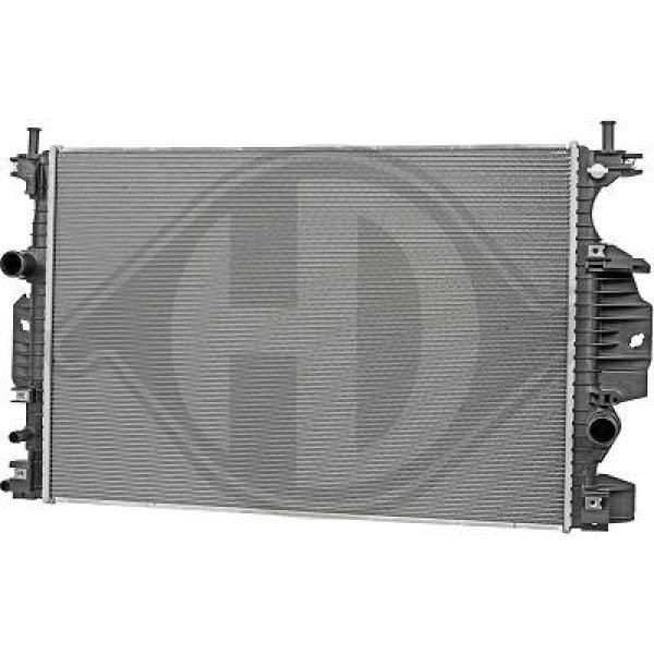 DIEDERICHS Engine radiator DCM3934 Ford MONDEO 2020