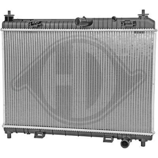Original DIEDERICHS Radiator, engine cooling DCM3938 for FORD FIESTA