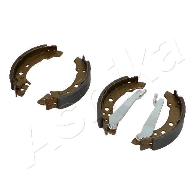 55000901 Drum brake shoes ASHIKA 55-00-0901 review and test