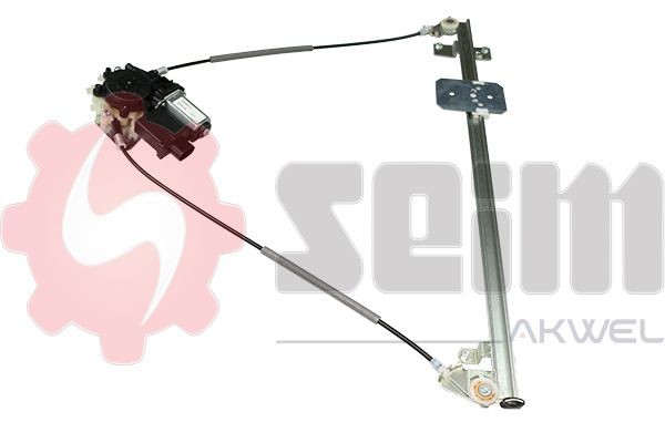 SEIM 902331 Window regulator Left Front, Operating Mode: Electric, Electrically Controlled, with electric motor, with comfort function