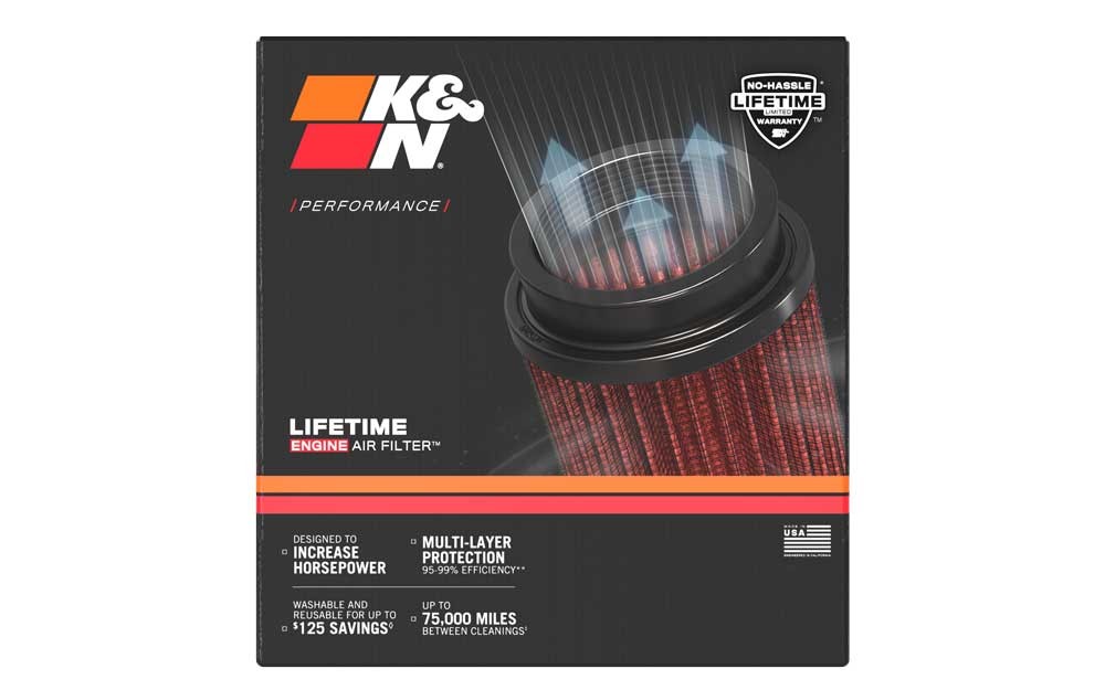 E0643 Engine air filter K&N Filters E-0643 review and test