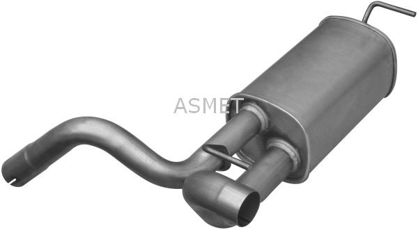 ASMET 05.263 Middle silencer Opel Astra J gtc