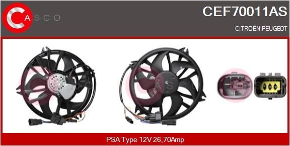 CASCO CEF70011AS Electric motor, radiator fan price