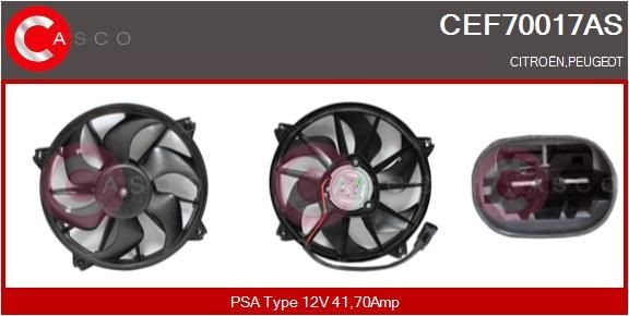 CASCO CEF70017AS Fan, radiator 1253A5