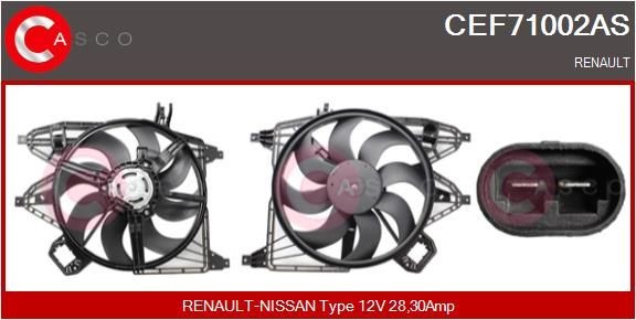 CASCO CEF71002AS Fan, radiator 7701062959