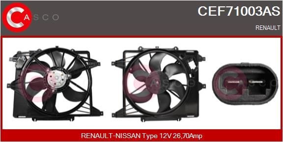 CASCO CEF71003AS Fan, radiator 77010-44185