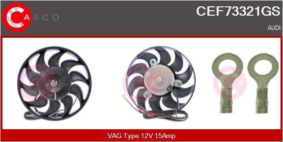 CASCO CEF73321GS Fan, radiator 4A0959455C